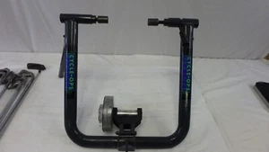 Cycle Ops Indoor Bike Unit Black Foldable Bicycle Stationary Trainer - Picture 1 of 6
