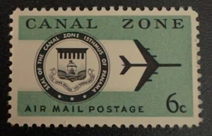 Kanalzone #C42 postfrisch OG 6c Luftpost - Bild 1 von 2