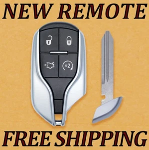 NUEVO LLAVERO INTELIGENTE PROXIMITY LLAVE LLAVERO REMOTO PARA 2014-2022 MASERATI LEVANTE GHIBLI 5923336 - Imagen 1 de 4