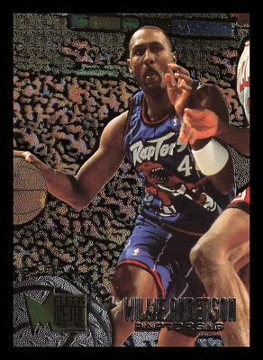 Willie Anderson #196 1995-96 Metal Toronto Raptors Basketball - Image 1 of 2