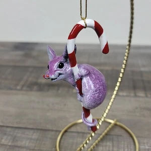Kittys Critters "Sweet Tooth" Maus Weihnachtsschmuck Vintage - Bild 1 von 7