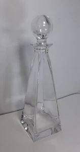 Bottiglia Vintage Cristallo Design COLLE cm35 Whiskey Cognac Brandy Liquore Vino - Foto 1 di 18