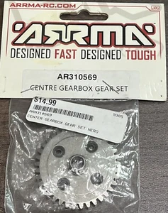Juego de engranajes de caja de cambios central ARRMA AR310569 Nero - Imagen 1 de 2