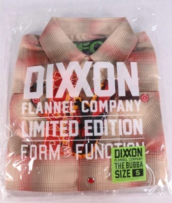 Dixxon Flannel Company Limited Edition The Bubba Flannel Youth Size S New  - Image 1 of 4