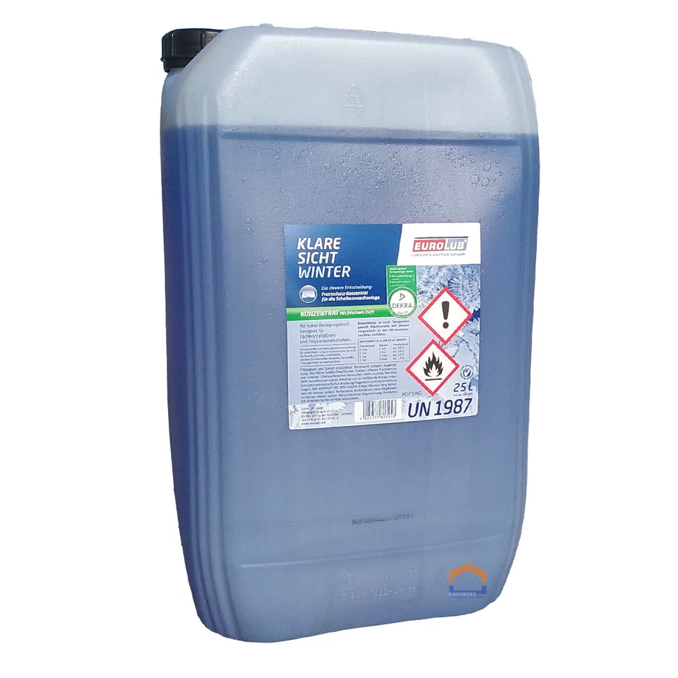25 Liter EuroLub 803025 Frostschutz für Scheibenreinigungsanlage - 60 Grad - Bild 1 von 1