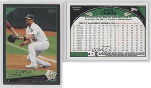 2009 Topps Update Black /58 Jason Giambi #UH170