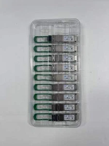 Tray of 9 Intel Silicon Photonics 100G DR1 QSFP28 Optical Transceiver SPTSLP2SLC - Picture 1 of 5