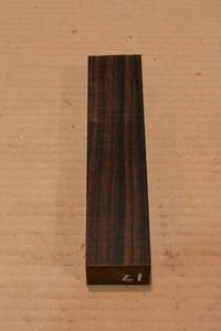 Macassar Ebony 6 x 1-3/8 x 15/16+ lumber wood Striped Amara #17 - Picture 1 of 2