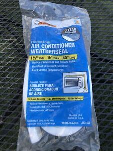Frost King Flexible Foam Air Conditioner Weatherseal 1 1/2" x 1/2" x 40" long