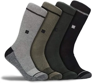 4 Pairs WETSOX Work-Wear True Fit Impact Cushion Sock Moisture Wicking Men-Women - Picture 1 of 5