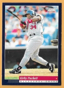 KIRBY PUCKETT MINNESOTA TWINS #21 - SCORE NM-MT 1994 - Picture 1 of 2