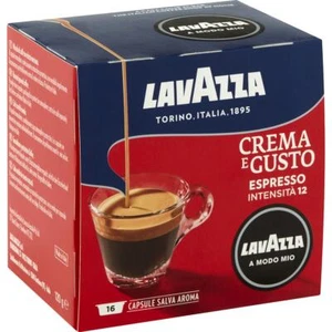 Lavazza Crema E Gusto Espresso Coffee Pods Capsules 16 Pack - Picture 1 of 5