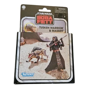 Star Wars Collezione Vintage Il Libro di Boba Fett Tusken Warrior & Massiff 3.75 - Foto 1 di 3