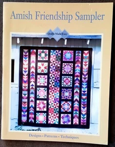 AMISH FRIENDSHIP SAMPLER - Designs, Patterns, Techniques - QUILTS MADE EASY - Picture 1 of 4