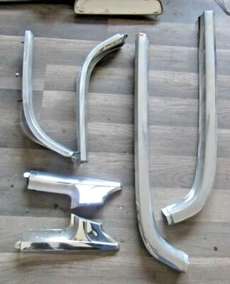 Chevrolet El Camino SS 1964-67 juego de molduras de ventana de cama cromada 6 piezas originales Foto 1 de 4