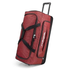 Rolling Duffel Wheels, 30-Inch Luggage, Hockey Bag, Heavy Duty, Red - Picture 1 of 5