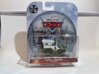 Sarge Navidad/Invierno - Coches Disney Pixar - Nuevo Mattel Die-Cast Foto 1 de 4