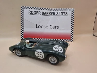 Slot Car Scalextric Frazer Nash #35 Green Scratch Built Body Chassis 1:32 Racing - Image 1 of 4