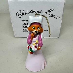 Grolier Disney Navidad Adorno Mágico Criada Marion Robin Hood 26231 158 Usado en Excelente Condición - Imagen 1 de 8