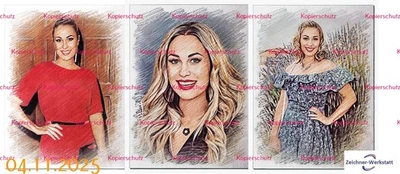 Ruth Moschner--Set Angebot, siehe Beschreibung, Tasse, DruckemPostkarte,Anhänger - Bild 1 von 4