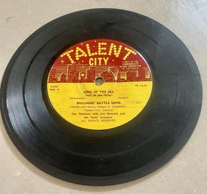 Bulldogs Team Songs, Battle Songs, Football Party 7" Talent City TA001 - Picture 1 of 4