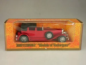 Y-04-4 1930 Duesenberg - 40808 Matchbox MoY Yesteryear - Bild 1 von 9