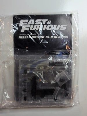NISSAN SKYLINE GT-R DI BRIAN SCALA 1/8 FAST & FURIOUS N. 8 DE AGOSTINI NUOVO - Immagine 1 di 3