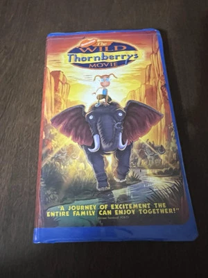 The Wild Thornberrys Movie VHS 2003 NICKELODEON Blue Clamshell - Imagem 1 de 4