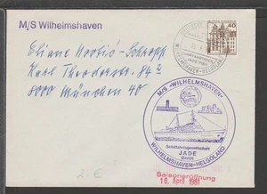 ✔️ DEUTSCHLAND SELTENER COVER WILHELMSHAVEN HELGOLAND - Bild 1 von 1