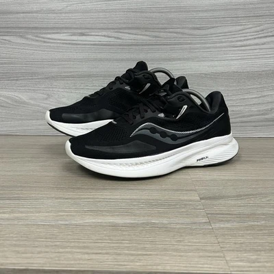 Saucony Guide 15 Zapatos para Correr Talla 8.5 Negro Blanco Entrenamiento Correr Entrenadores Gimnasio Foto 1 de 4