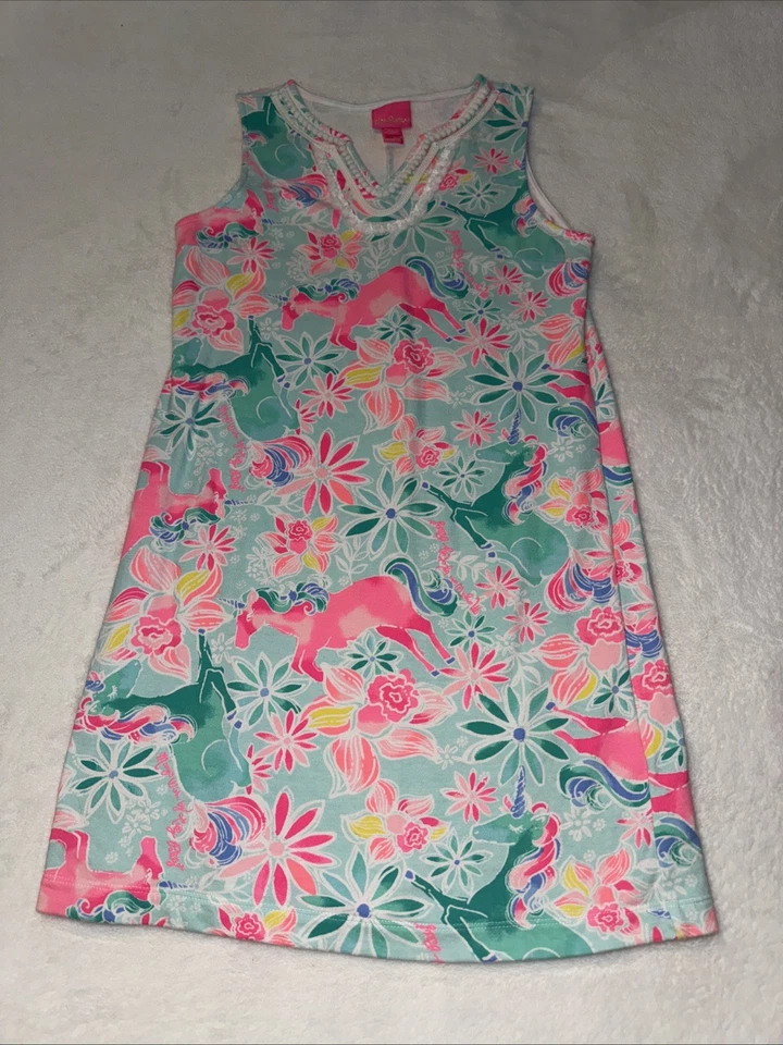 Lily Pulitzer Dress Girls Size 12/14 (3) - Image 1 of 4