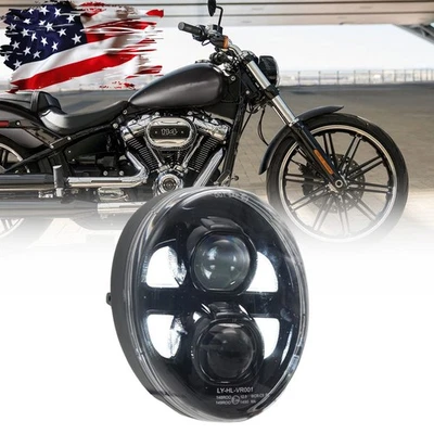 Faro LED DOT para Harley Breakout 2015 2016 2017 2018 2019 2020 2021 2022  Foto 1 de 4