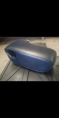 Blue Armrest for early Mercedes w123 240 300 C D T - Image 1 of 4