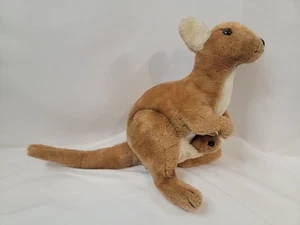 Vintage Dakin KANGAROO Baby JOEY 1975 Plush Stuffed Animal Tan Toy - Picture 1 of 14
