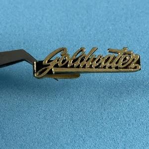 Vintage Barry Goldwater Presidential Campaign 1964 Gold Tone Tie Bar Clip #57854 - Picture 1 of 8