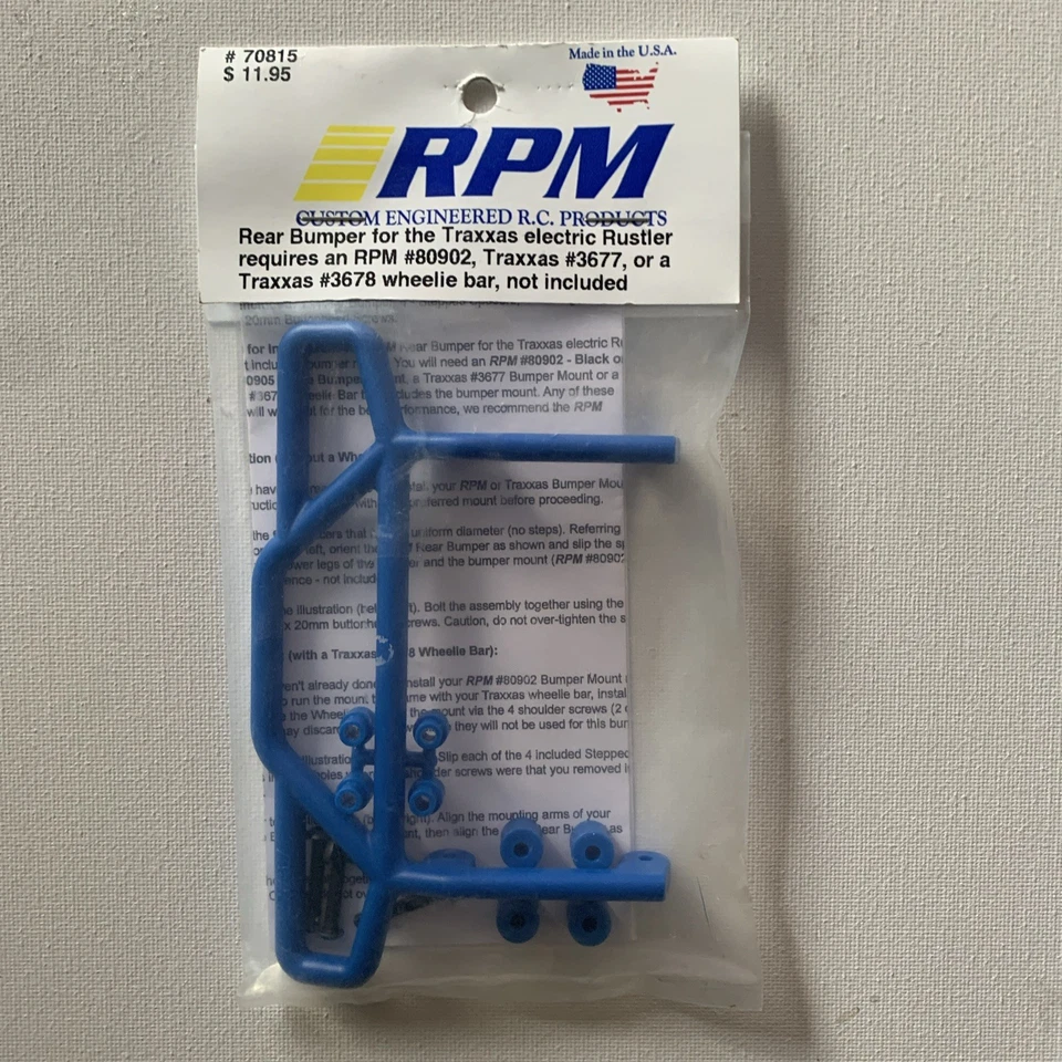 RPM Rear Bumper 70815 NEW - Image 1 of 2