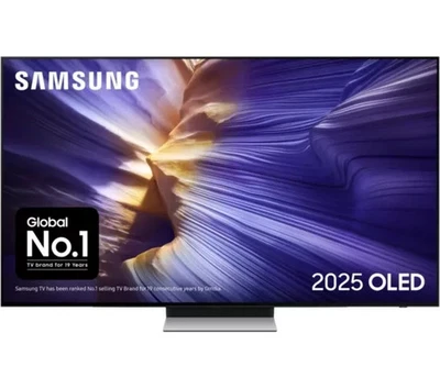 Samsung QE65S90F 65 inches OLED HDR 4K Ultra HD Smart TV, ALEXA & GOOGLE ASSIST - Image 1 of 4