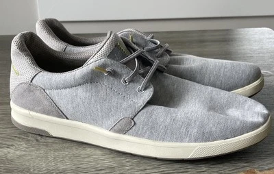 🔥 Florsheim Crossover • Lona Gris Claro Puntera Lisa Sin Cordones • Para hombres Talla 10.5 W Foto 1 de 4