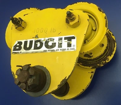 Budgit 1/2 TON Trolley 1000 lb. capacity, Model No.  M-1040 - Image 1 of 3