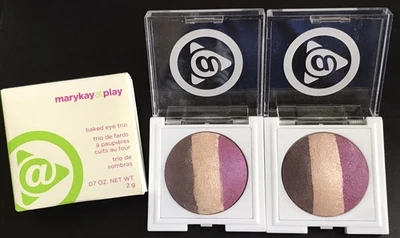 Lot of 2 New Mary Kay At Play Baked Eye Trio On The Horizon #062143 ~ Fast Ship - Image 1 of 3