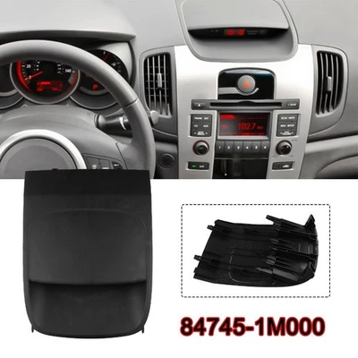 ABS  for DASH Board Top Clock Center Fascia Frame for Kia Forte Koup 2009 2012 - Image 1 of 4