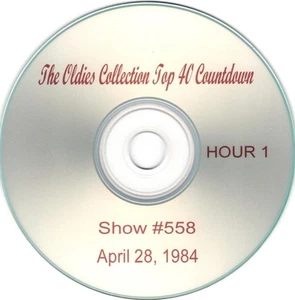 Oldies Collection Top 40 Countdown 4/28/1984 -Show # 558 - Picture 1 of 1