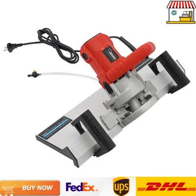 43 Degree Tile Bevel Saw Cutter 1200W Dust-free Tile Chamfering Machine110V/220V - Image 1 of 4