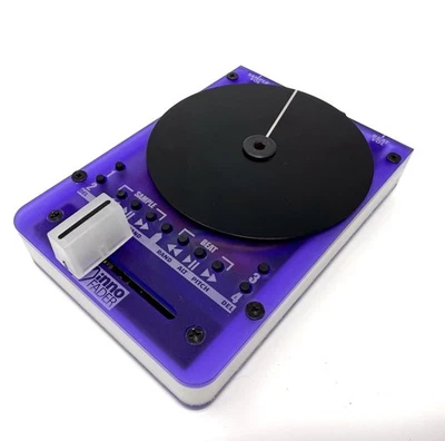 SC500 Digital Scratch Instrument (Turntable) by Portablism Gear (Neon Purple) - Image 1 of 4