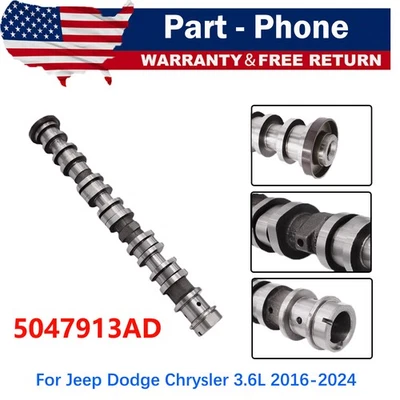 68661147AB eixo de comando de entrada direita para Chrysler Dodge Jeep Ram 1500 3.6L 2016-2024 - Imagem 1 de 4