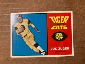 1964 TOPPS CFL FOOTBALL: #35 JOE ZUGER QB, HAMILTON TIGER CATS - Bild 1 von 2