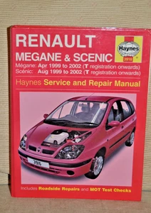 ""Haynes Repair Manual - Renault Megane & Scenic (1999-2002) Workshop Manual"" - Picture 1 of 5