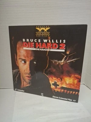Die Hard 2: Die Harder (1990 LASERDISC) Bruce Willis,gr Foto 1 de 3