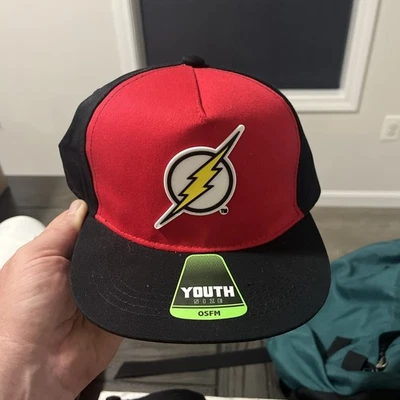 Sombrero juvenil Berkshire DC Liga de la Justicia Flash OSFM Foto 1 de 4