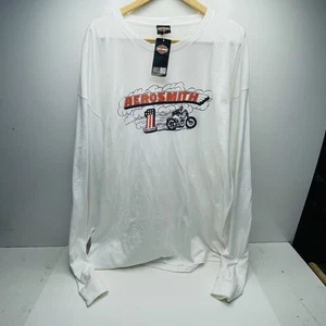 Harley-Davidson Aerosmith 1 Weiß Herren Langarm Hemd 3XL - Bild 1 von 6
